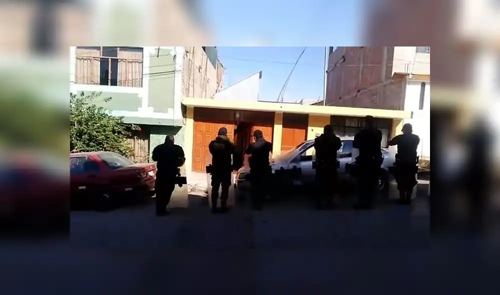 Policía y Fiscalía allanaron vivienda en Moquegua. Policía y Fiscalía allanaron vivienda en Moquegua.