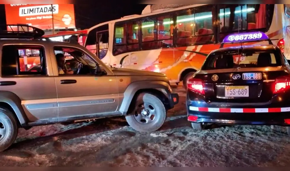 Venezolano amenaza a familia en accidente de tránsito.