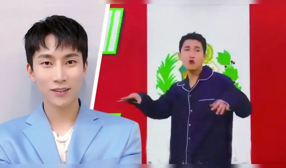 El cantante K-pop protagonizó un rap con menciones a distintos países de latinoamérica. Foto: composición El cantante K-pop protagonizó un rap con menciones a distintos países de latinoamérica. Foto: composición