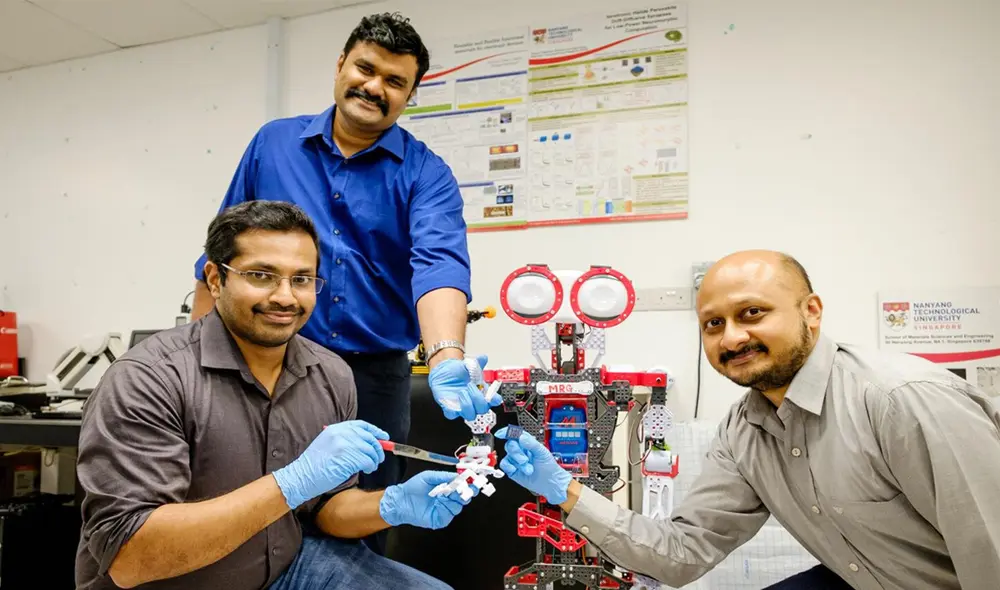 Los investigadores de la NTU Singapur utilizarán menos cableado en sus sistemas robóticos | Foto: NTU Singapur