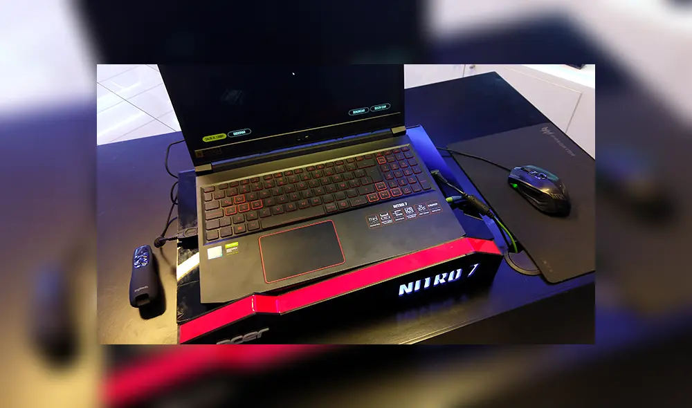Ya está en nuestro país la Acer Nitro 7. Ya está en nuestro país la Acer Nitro 7.