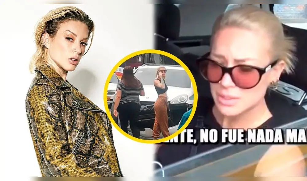 Las primeras reacciones de accidente de tránsito de Leslie Shaw. Foto: Composición