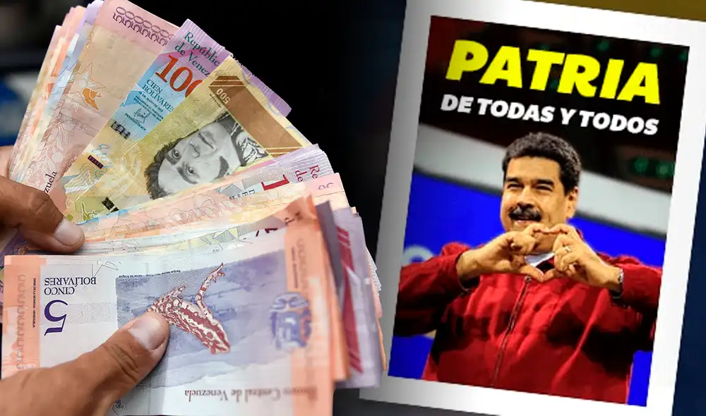 El nuevo bono se da en el marco del 5to aniversario de la plataforma Patria. Foto: composición LR/AFP/@CarnetDLaPatria El nuevo bono se da en el marco del 5to aniversario de la plataforma Patria. Foto: composición LR/AFP/@CarnetDLaPatria