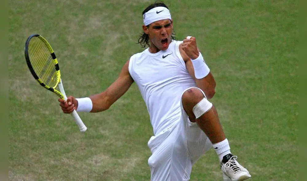 Un joven Rafael Nadal demostraba su instinto asesino en cada punto ganado frente a Roger Federer. (Foto: Reuters)