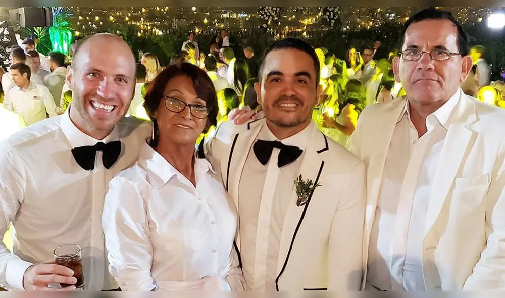 Yirko Sivirich estuvo acompañado de sus padres. Foto: Instagram