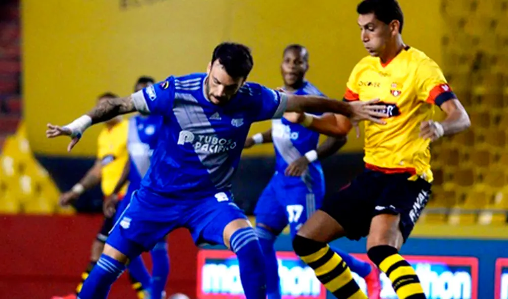 Barcelona SC y Emelec se enfrentan por la Liga Pro de Ecuador 2020. (FOTO: Twitter).