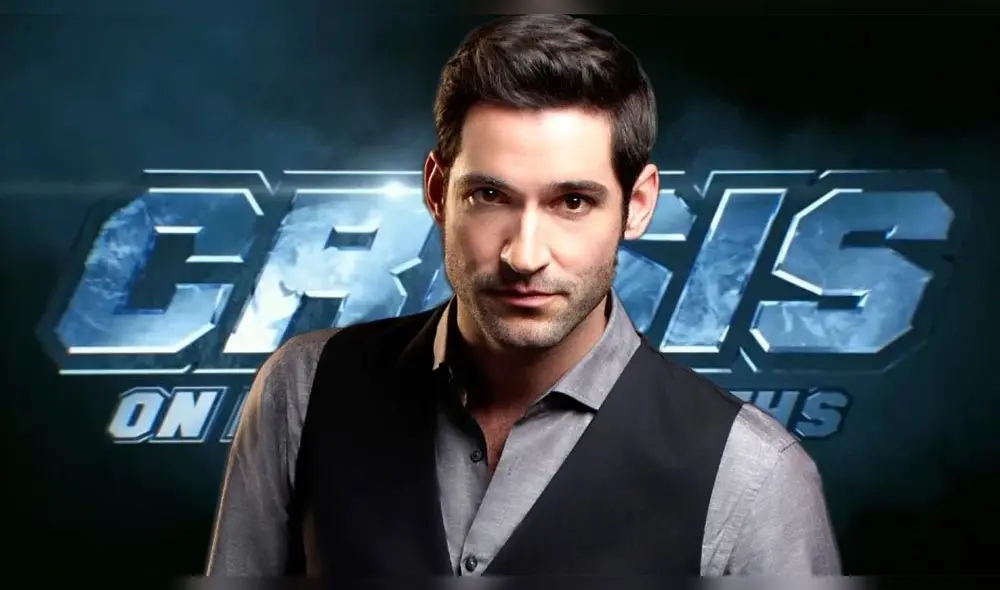 Tom Ellis, hizo una aparición especial en el crossover del Arrowverse - Fuente: difusión