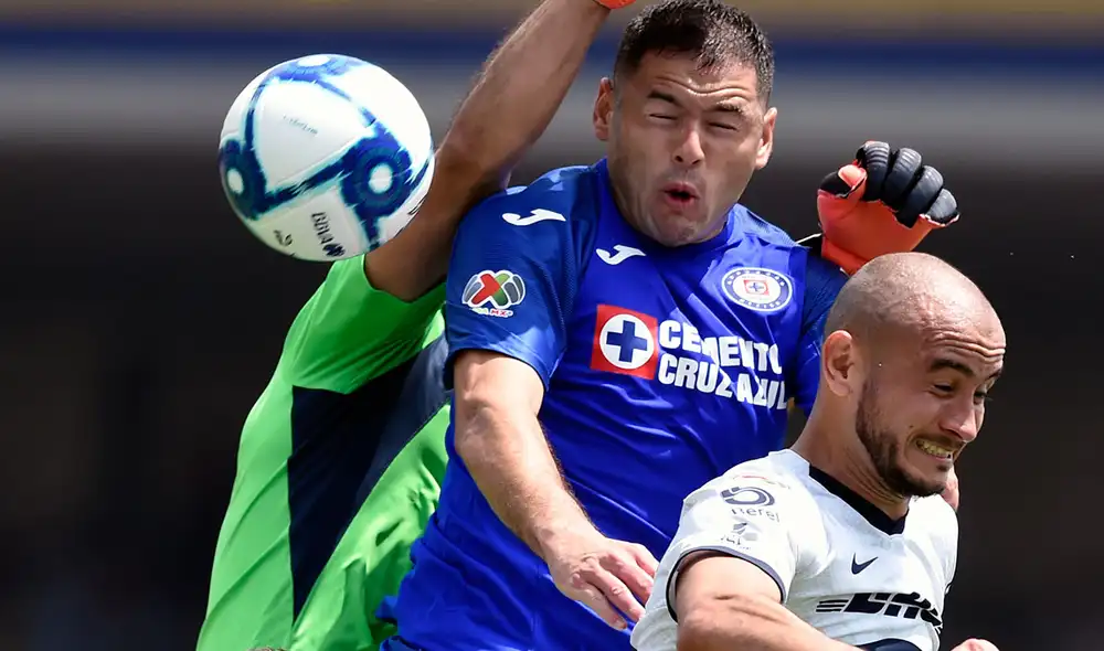 Cruz Azul y Pumas juegan este jueves por la ida de las semifinales del Torneo Guardianes 2020 de Liga MX. Foto: AFP Cruz Azul y Pumas juegan este jueves por la ida de las semifinales del Torneo Guardianes 2020 de Liga MX. Foto: AFP