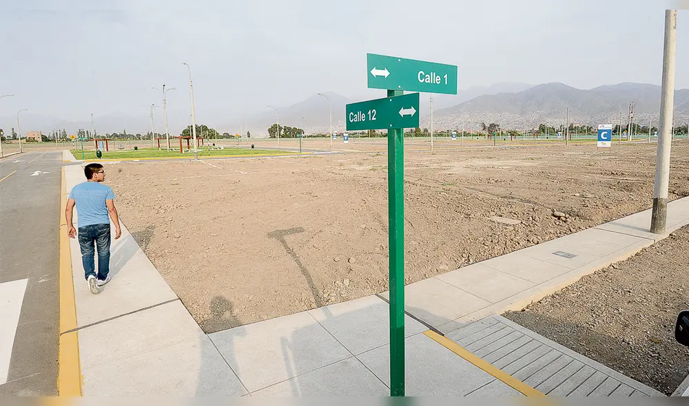 Cerca del 45% de peruanos opta por comprar un lote como opción de vivienda