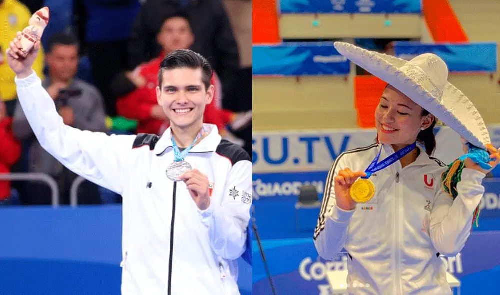 Hugo del Castillo ganador de la medalla de plata en Lima y Zulema Ibañez ganadora de la presea de oro en Lima 2019. Hugo del Castillo ganador de la medalla de plata en Lima y Zulema Ibañez ganadora de la presea de oro en Lima 2019.