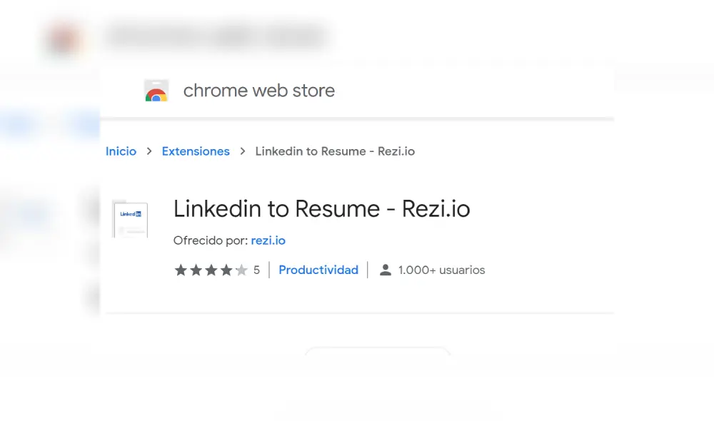 Crea tu CV desde un diseño en unos cuantos pasos usando tu cuenta de LinkedIn.