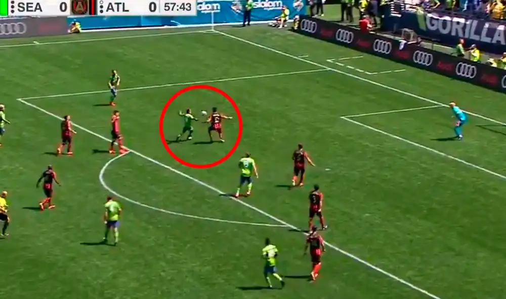 Raúl Ruidíaz se hizo presente en el marcador para el Seattle Sounders sobre el Atlanta United por la MLS.