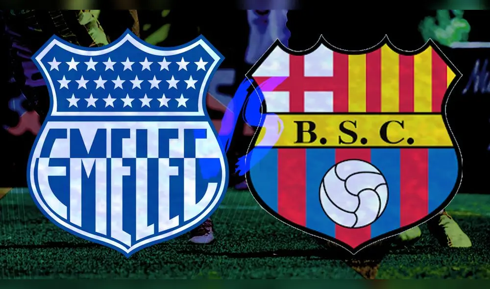 Emelec enfrenta al Barcelona SC por la LigaPro de Ecuador. Foto: Composición Giselle Ramos/La República