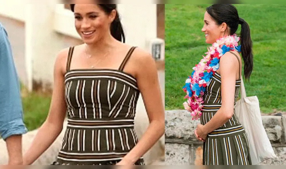 Meghan Markle enternece al presumir su pancita de embarazada [VIDEO]