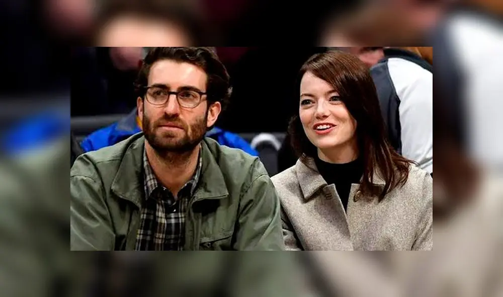Emma Stone y Dave McCary Emma Stone y Dave McCary