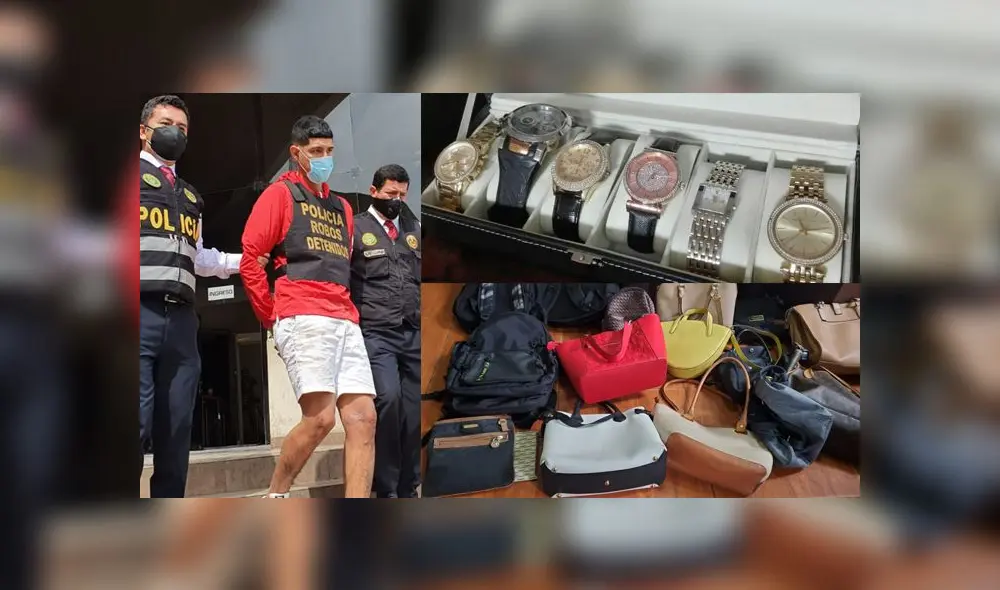 En la vivienda donde se intervino al hombre se encontraron objetos que serían robados. (Crédito: Composición con fotos de Deysi Portuguez / GLR - URPI) En la vivienda donde se intervino al hombre se encontraron objetos que serían robados. (Crédito: Composición con fotos de Deysi Portuguez / GLR - URPI)