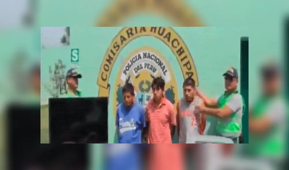 Carapongo: creyeron cometer el robo perfecto, pero la PNP los esperaba [VIDEO]