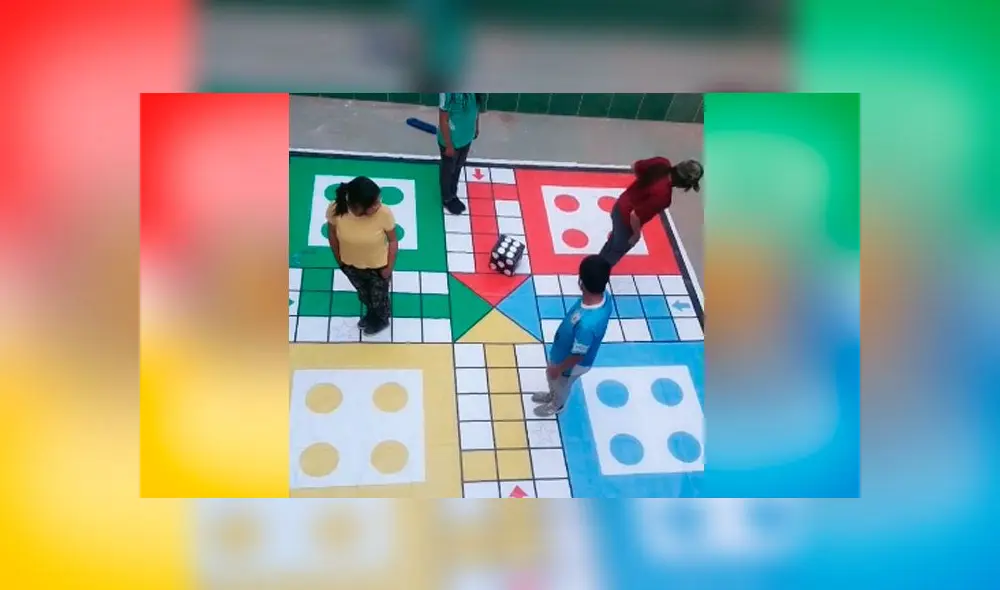 Desliza las imágenes para ver el increíble 'Ludo Club' que hizo una familia para divertirse en casa sin usar aplicativos. Foto: Roger Garcy/tikTok