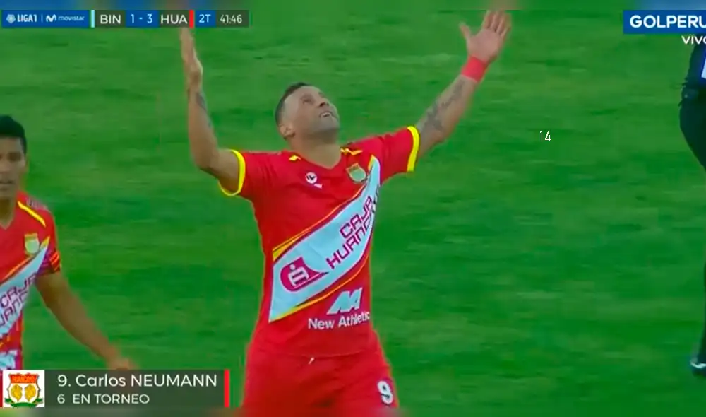 Binacional vs. Sport Huancayo: Neumann marcó su doblete y sentenció el partido [VIDEO]