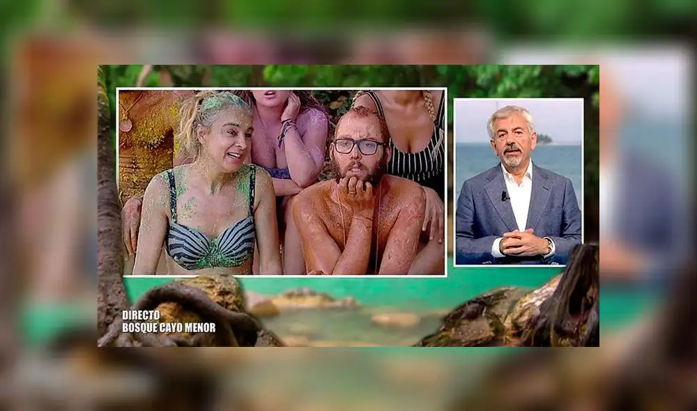 Carlos Sobera manifestó la molestia de la organización de Supervivientes 2020 frente a las bromas homófobas referidas contra Avilés. (Foto: Cuatro)