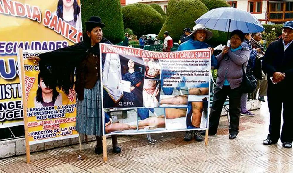 Puno: Jueces reducen a un año de prisión condena contra profesor que provocó muerte de su esposa Puno: Jueces reducen a un año de prisión condena contra profesor que provocó muerte de su esposa