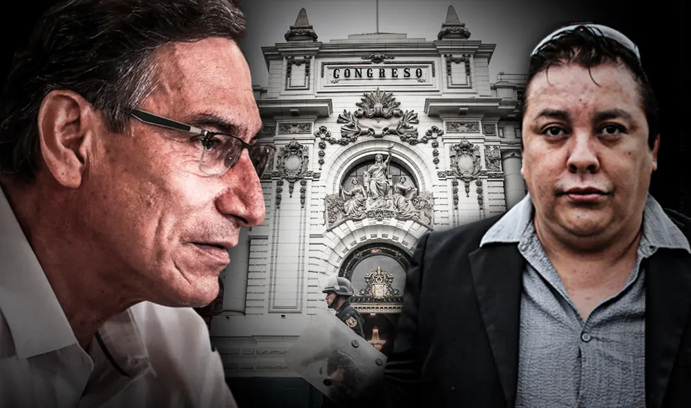 Martín Vizcarra sostuvo que no recomendó a Richard Swing ni a ninguna persona para un cargo público. Composición: Fabrizio Oviedo/La República. Martín Vizcarra sostuvo que no recomendó a Richard Swing ni a ninguna persona para un cargo público. Composición: Fabrizio Oviedo/La República.