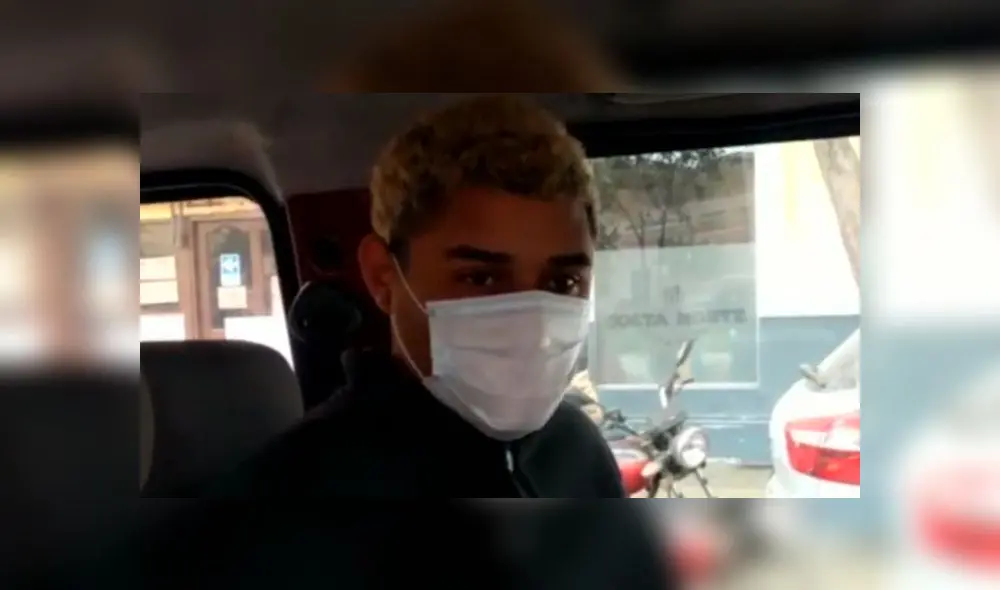 Sujeto realizó la revelación cuando era conducido a la Fiscalía. (Foto: Captura de video / Latina Noticias) Sujeto realizó la revelación cuando era conducido a la Fiscalía. (Foto: Captura de video / Latina Noticias)