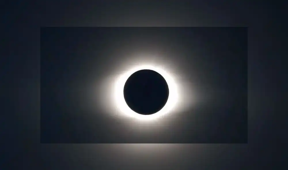 Eclipse solar total 2019. Captura de Video/ESO's Chile. Eclipse solar total 2019. Captura de Video/ESO's Chile.