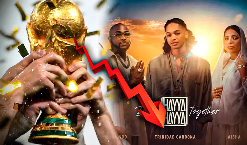 La canción del Mundial Qatar 2022 no ha tenido el éxito esperado. Foto: FIFA/Composición LR