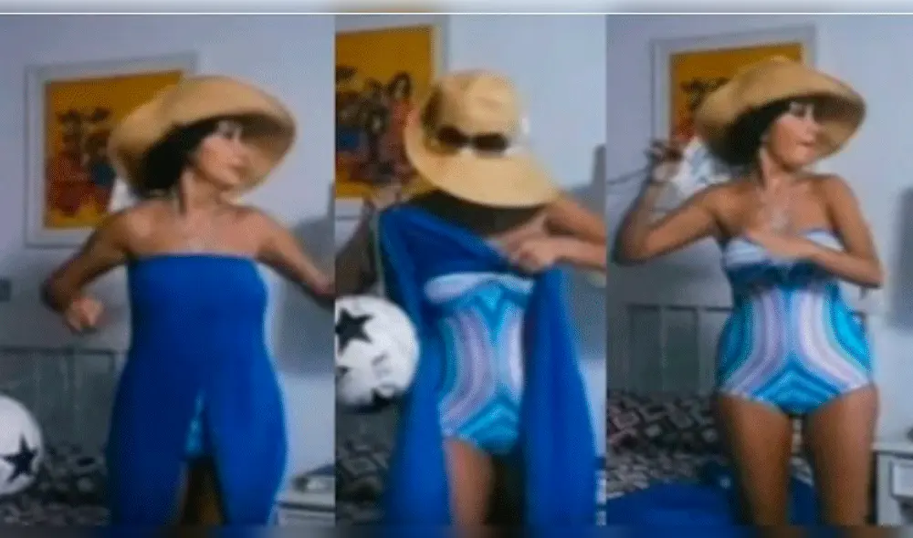 Filtran fotos en bikini de María Antonieta de las Nieves cuando era joven