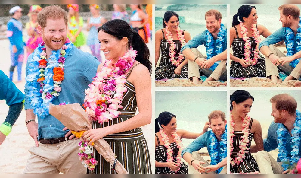 Meghan Markle enternece al presumir su pancita de embarazada [VIDEO]