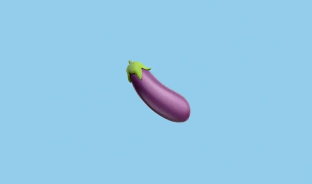 El emoji de la berenjena es ampliamente utilizado pare representar un pene.