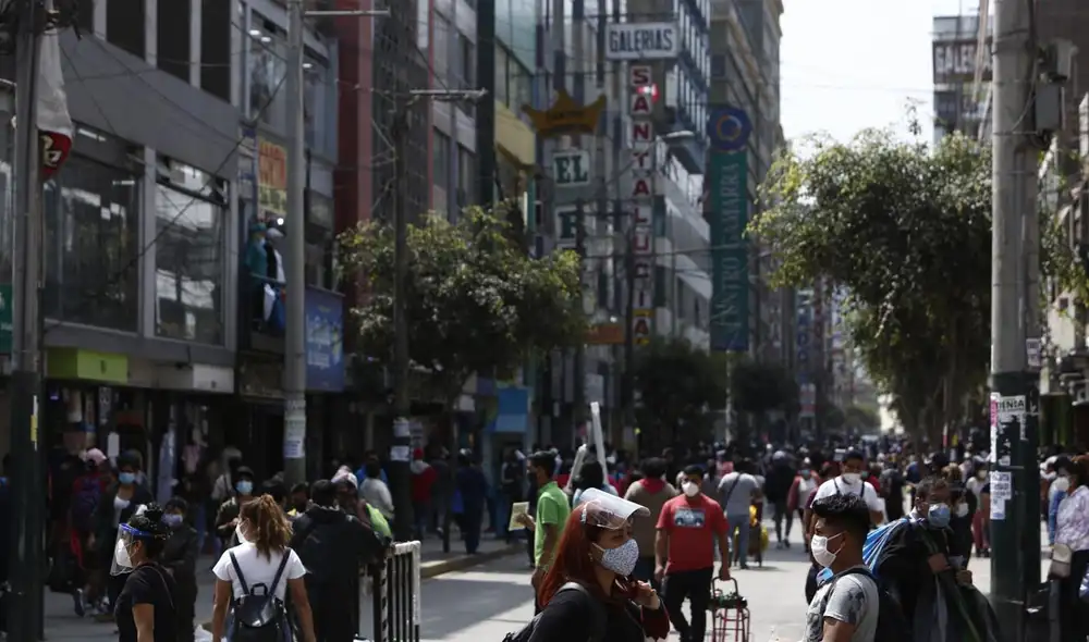 Emporio comercial Gamarra se reactiva económicamente. Foto: Marco Cotrina / La República