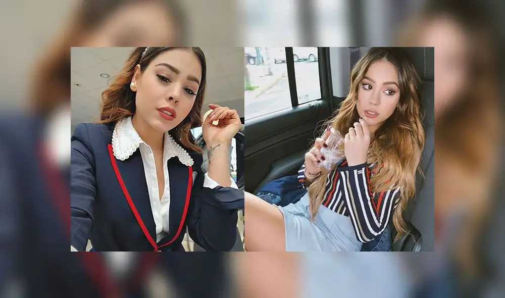 Danna Paola quiso presumir osado look, pero termina siendo blanco de críticas [FOTOS]