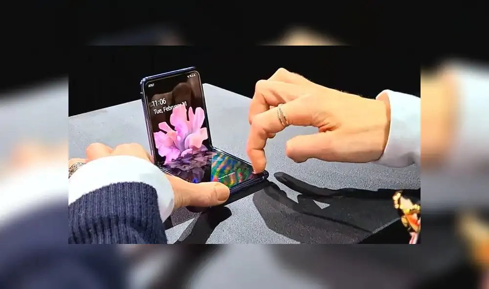 Samsung Galaxy Z Flip, el nuevo plegable de la marca surcoreana.