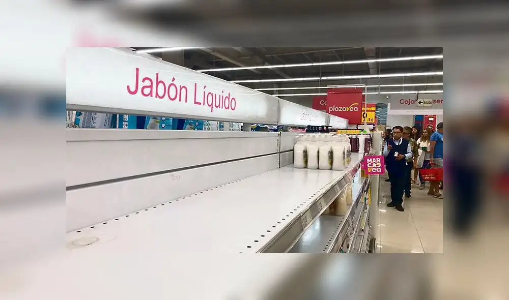 AREQUIPEÑOS COLMAN SUPERMERCADOS POR TEMOR A DESABASTECIMIENTO DE PRODUCTOS AREQUIPEÑOS COLMAN SUPERMERCADOS POR TEMOR A DESABASTECIMIENTO DE PRODUCTOS