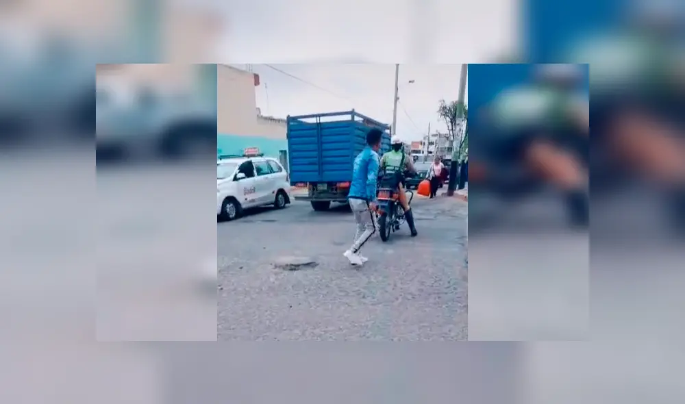 Desliza para ver los detalles del video que se viralizó en TikTok. Foto: Captura. Desliza para ver los detalles del video que se viralizó en TikTok. Foto: Captura.