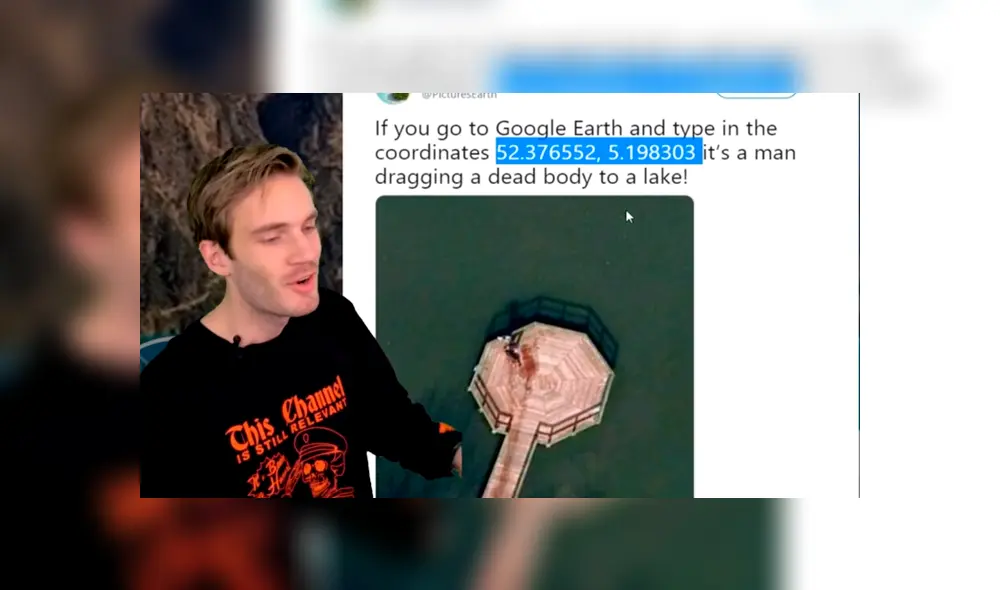 Google Maps: PewDiePie halla divertido 'fail' en EEUU y miles ríen al verlo [FOTOS]