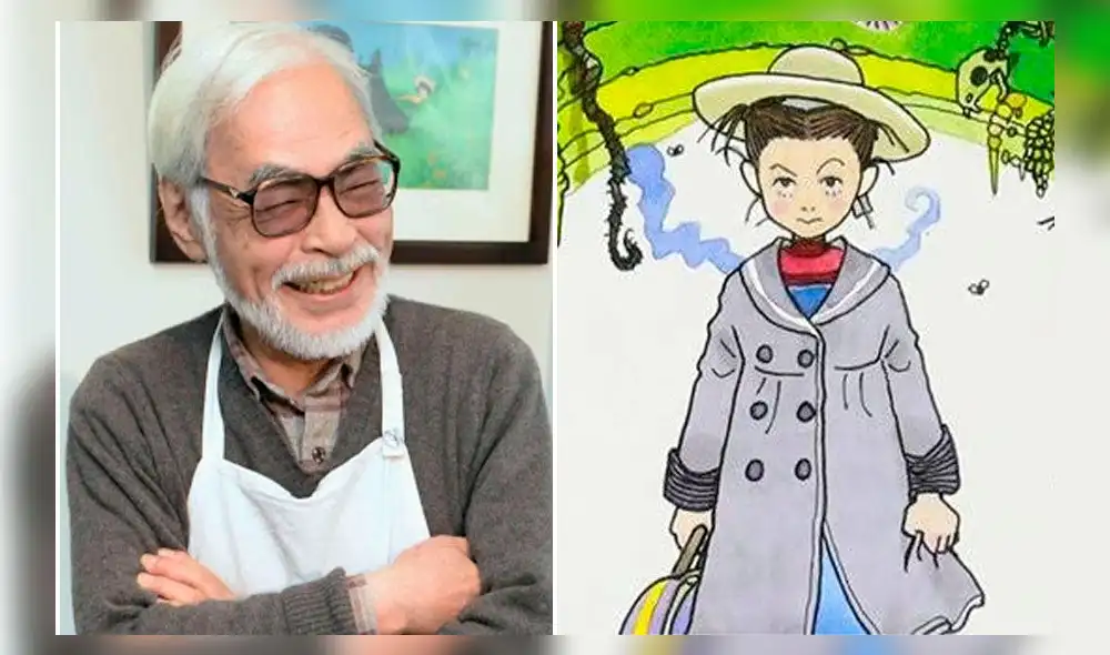 Hayao Miyazaki estrenará nueva película. Créditos: composición