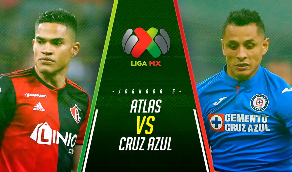 Cruz Azul vs Atlas EN VIVO ONLINE EN DIRECTO vía Azteca Deportes TUDN ...