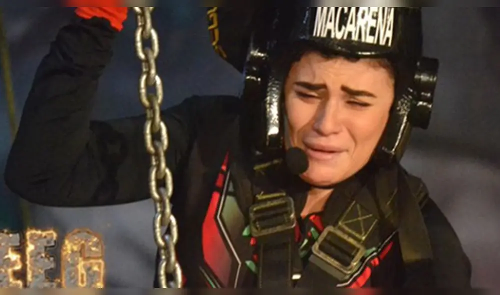 Macarena Vélez y su escena de dolor al sufrir torcedura de tobillo en “Esto es guerra” Macarena Vélez y su escena de dolor al sufrir torcedura de tobillo en “Esto es guerra”