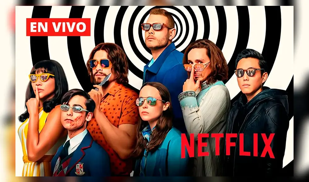 En vivo de The Umbrella Academy 2. Créditos: composición/Netflix