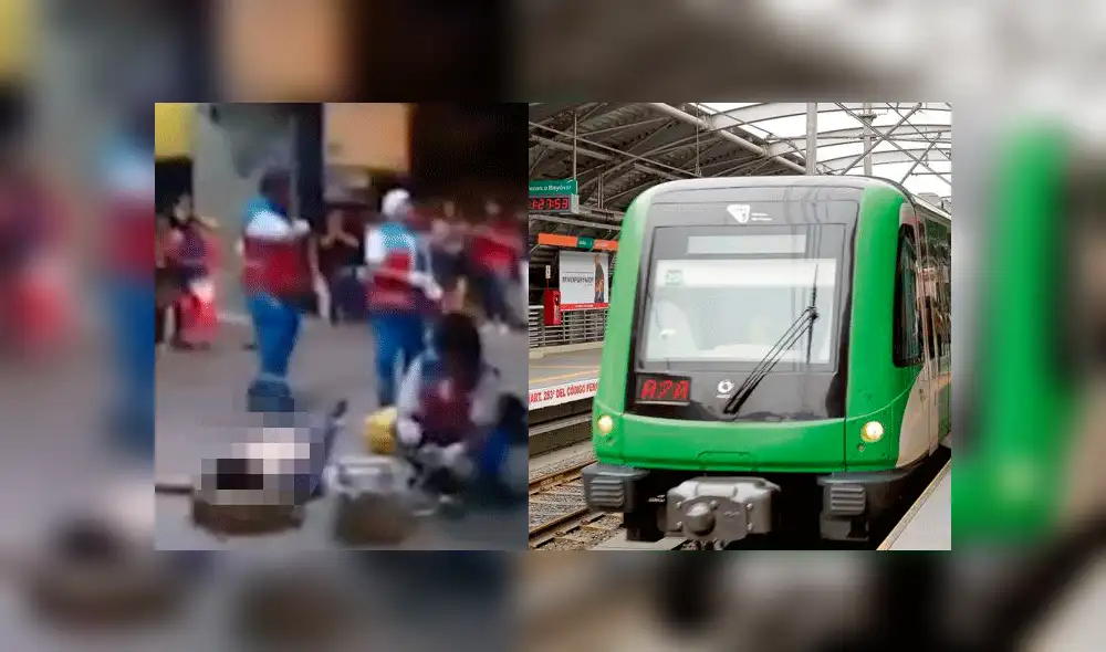 Joven murió en estación de la Línea 1 del Metro de Lima [VIDEO]