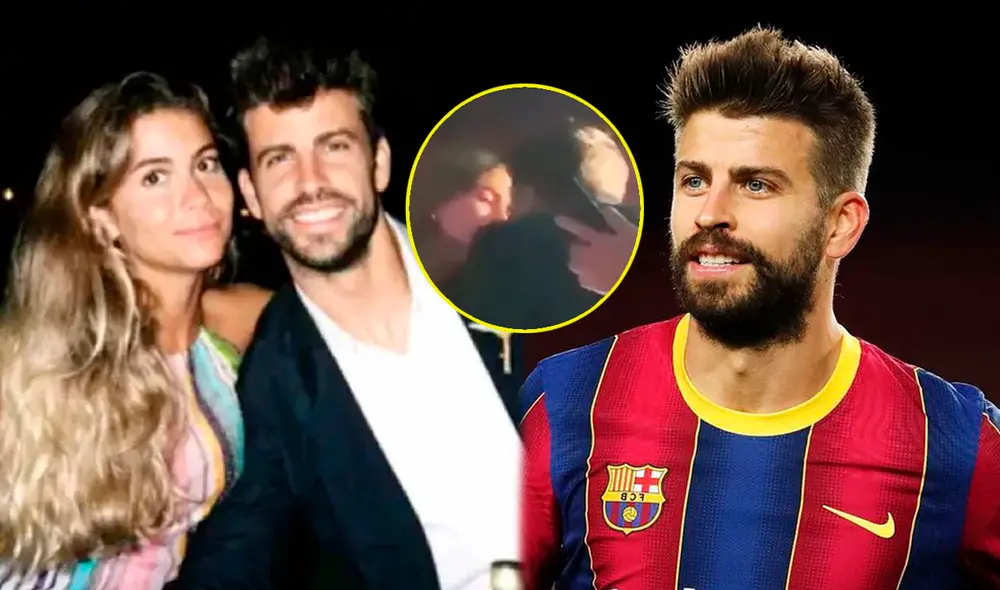 Gerard Piqué y Clara Chía Martí son pura miel. Foto: composición / La República Gerard Piqué y Clara Chía Martí son pura miel. Foto: composición / La República