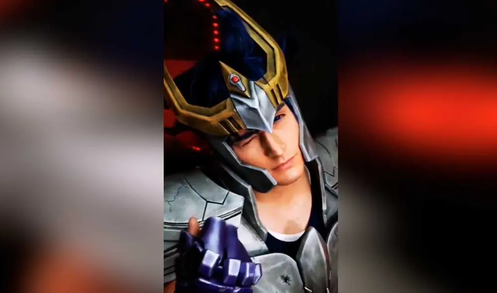 Desliza las imágenes para ver el increíble cosplay que hizo este muchacho de Ikki de Fénix Foto: captura de TikTok/dregonelhojaverde Desliza las imágenes para ver el increíble cosplay que hizo este muchacho de Ikki de Fénix Foto: captura de TikTok/dregonelhojaverde