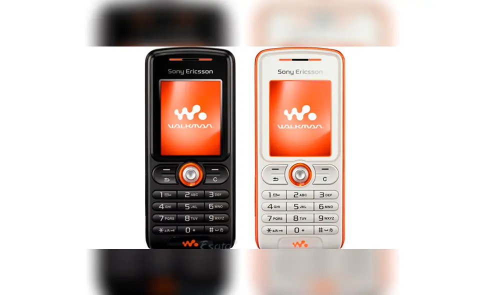 Recuerda cómo era el Sony Ericsson W200. Foto: Sony