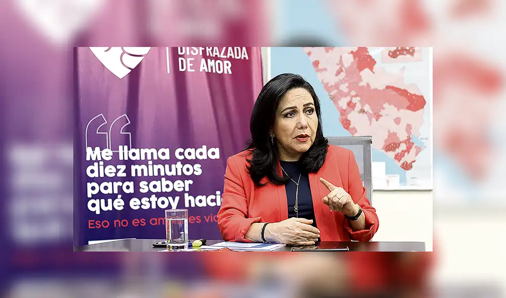 Reacción. Ministra Montenegro señala que su sector avanza aportando pruebas, pero en el sistema de justicia las cosas van a paso lento.