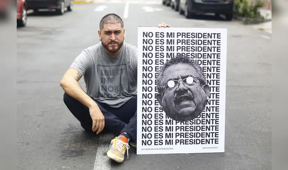 El diseño de Alexandro fue proyectado en la misma casa de Manuel Merino. Crédito: Carlos Contreras