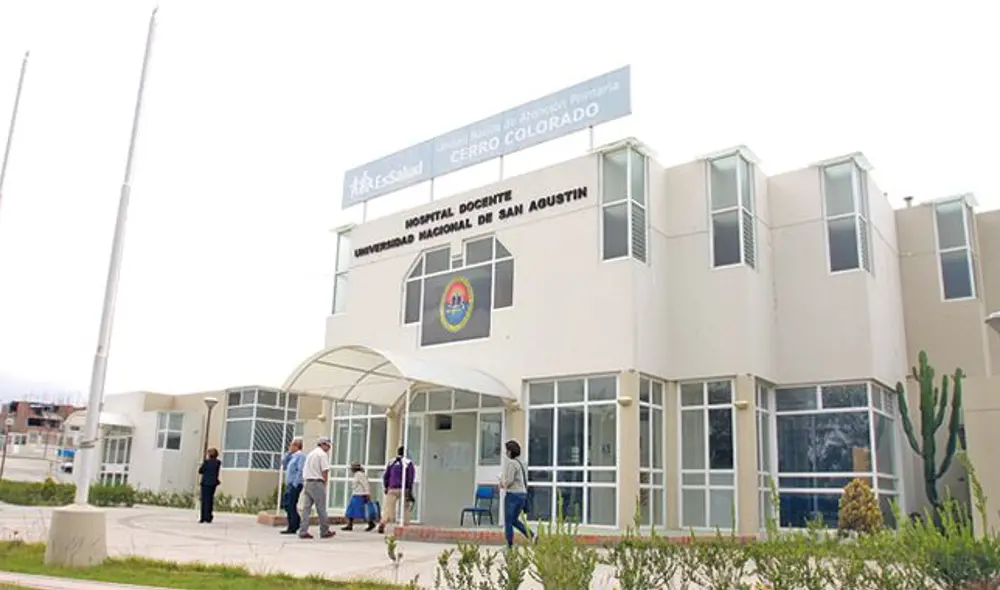 Hospital Docente de la UNSA en Cerro Colorado.