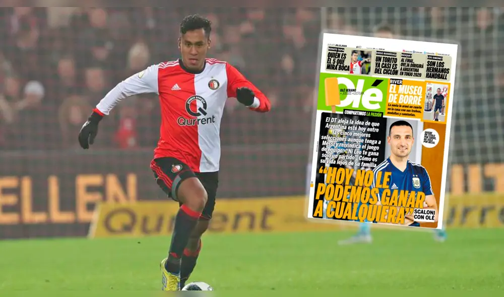 Renato Tapia es parte del la portada del Diario Olé por su acercamiento con Boca Juniors. Renato Tapia es parte del la portada del Diario Olé por su acercamiento con Boca Juniors.